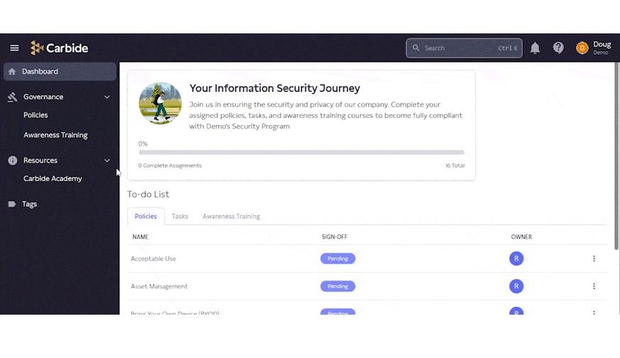 New navigational panel-Member View.gif